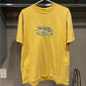 Vintage Y2K Surfwear Puerto Vallarta Yellow Tee Size L